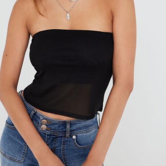 Mesh tube top - Picture 2 of 3